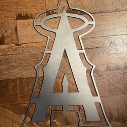 Los Angeles  Angels Metal Cut Out Logo