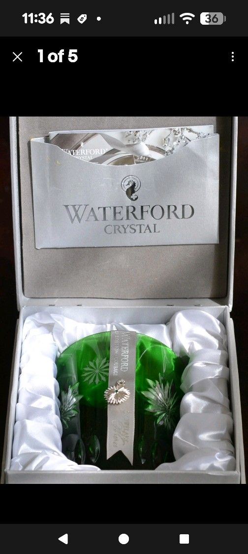 Waterford Crystal Snowflake Wishes