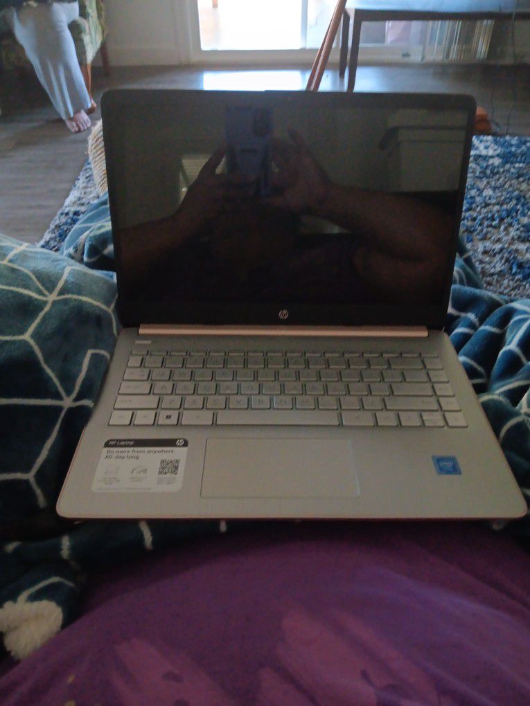 HP Laptop Rose Gold