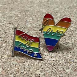 Pride Flag Enamel Pin 