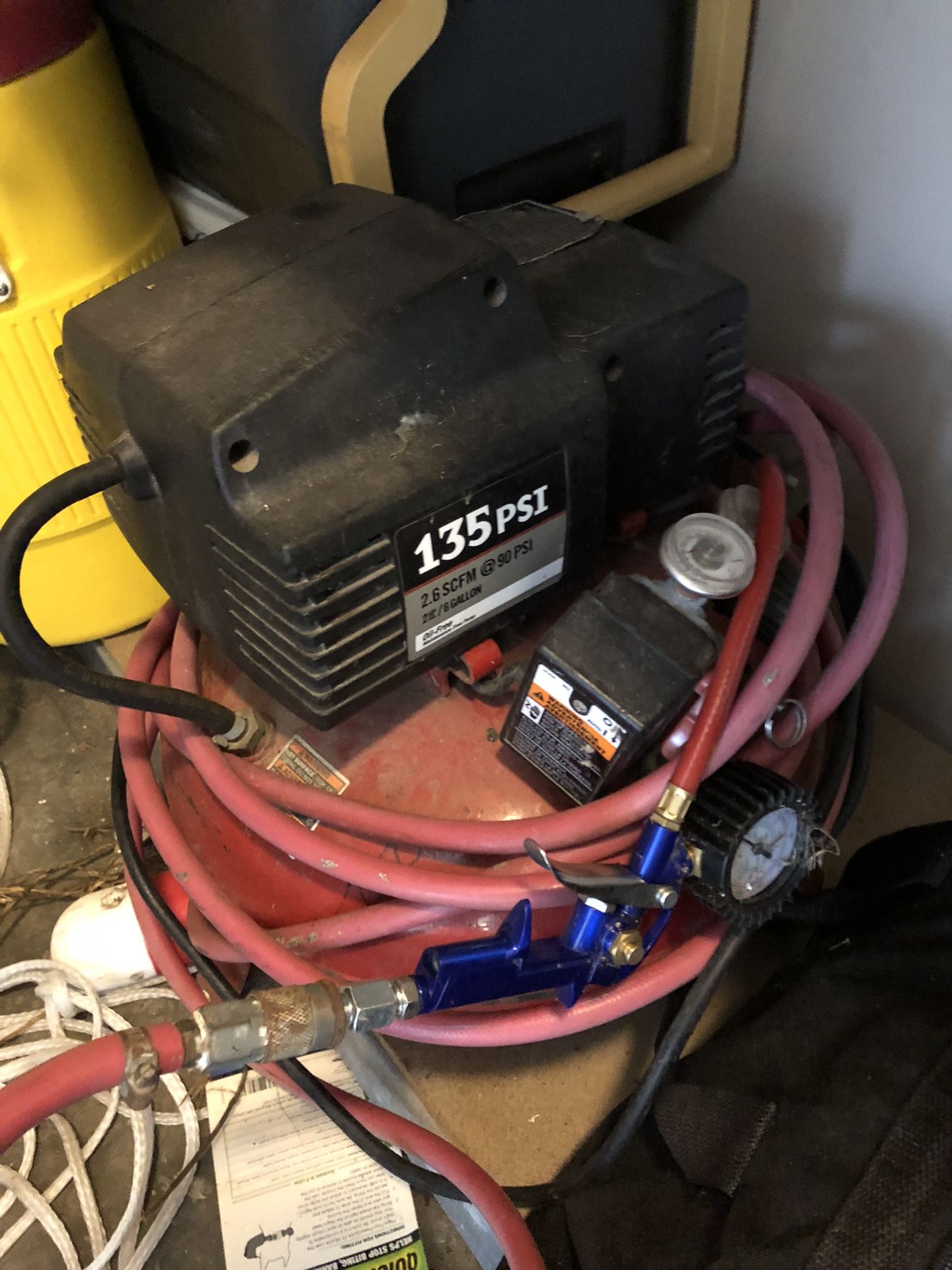 Older Craftsman Compressor With Line