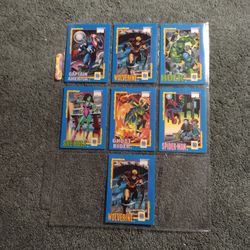 Treats Trading Cards 7 Cards Marvel See Below For Names