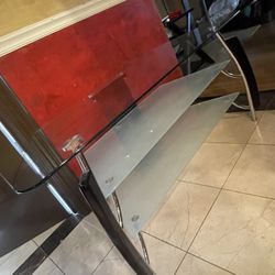 Glass Desk 