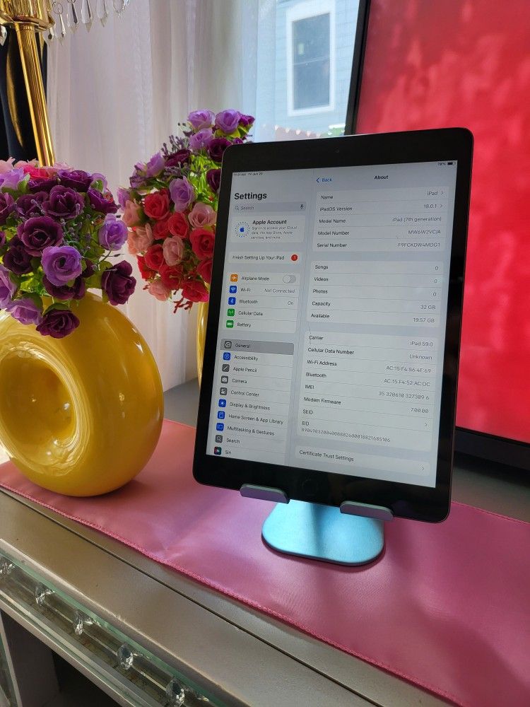 Ipad 7 Generación 10.2 Size 