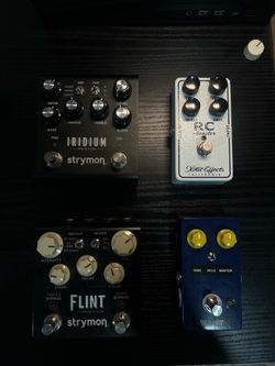 Guitar pedals
