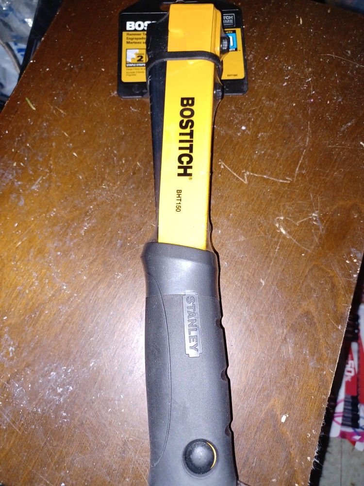 Bostitch Hammer Tacker Two Staple Strips