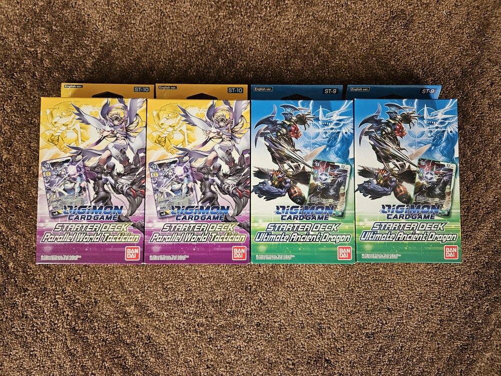 Digimon TCG Starter Decks Sealed New