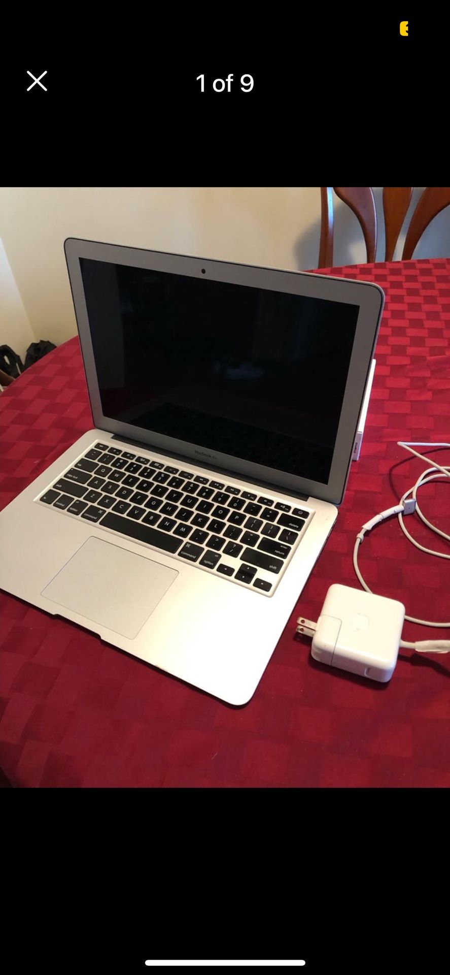 Apple Macbook Air 7,2 13" (2015) laptop