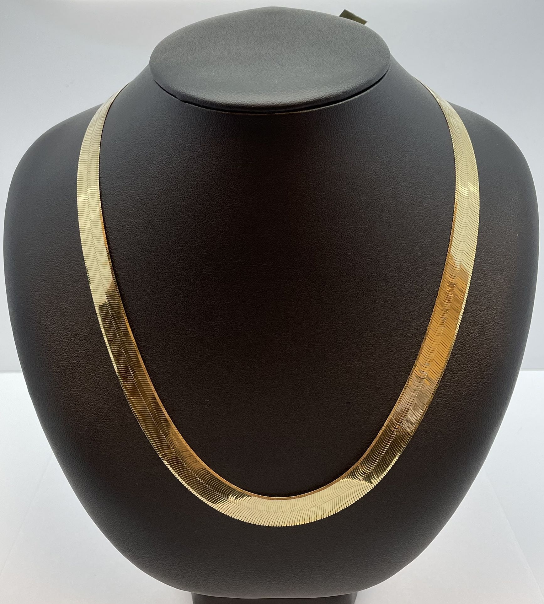 10K Gold Herringbone Chain.