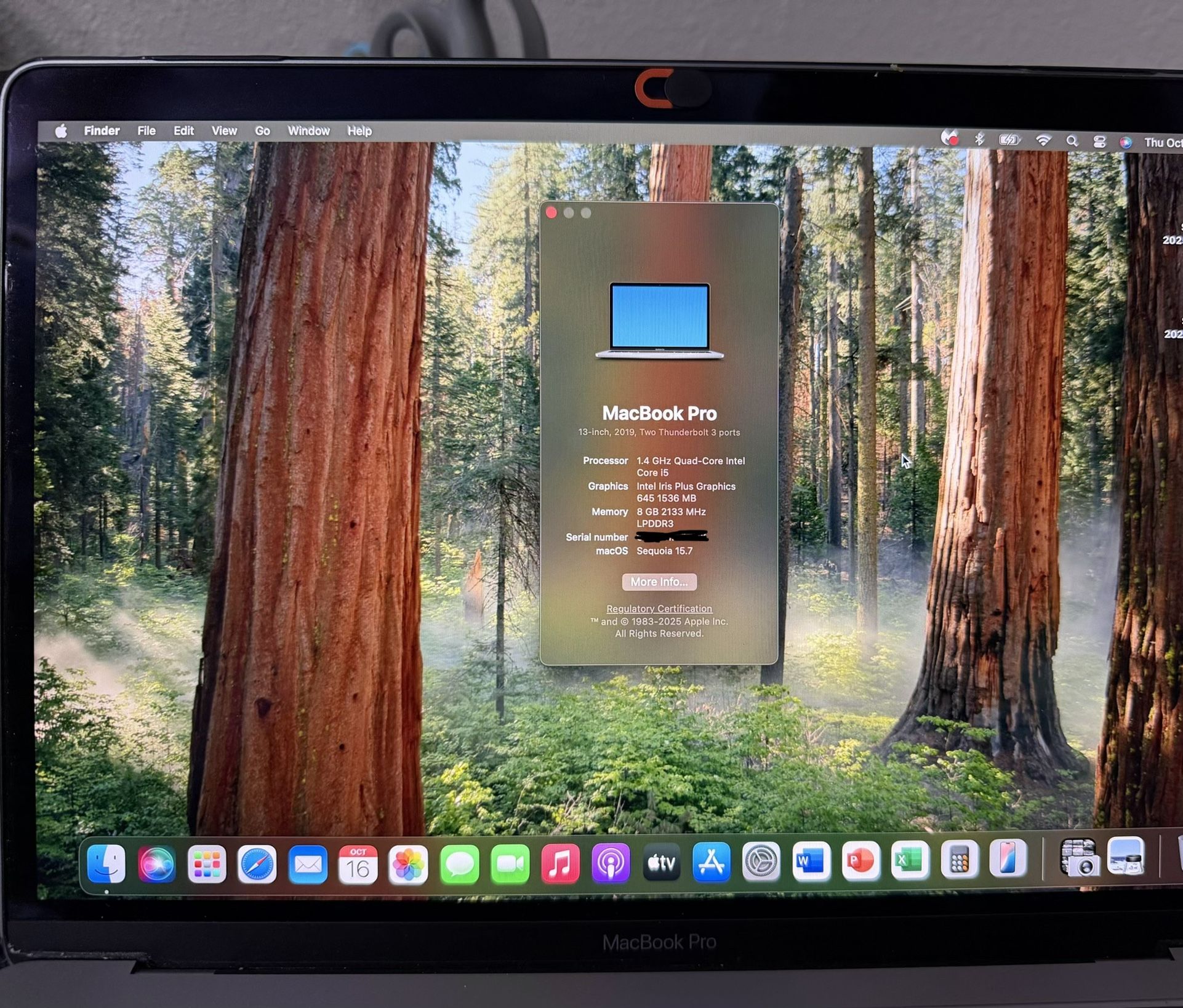 2019 MacBook Pro 13”