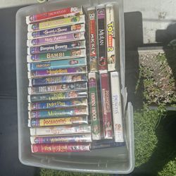 50 Disney VHS Movies 