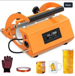 Tumbler Heat Press 11-30oz Portable Mug Press Machine for Crafters: Evenly & Qui