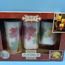 LED candle set