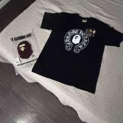 Bape shirt x chrome hearts
