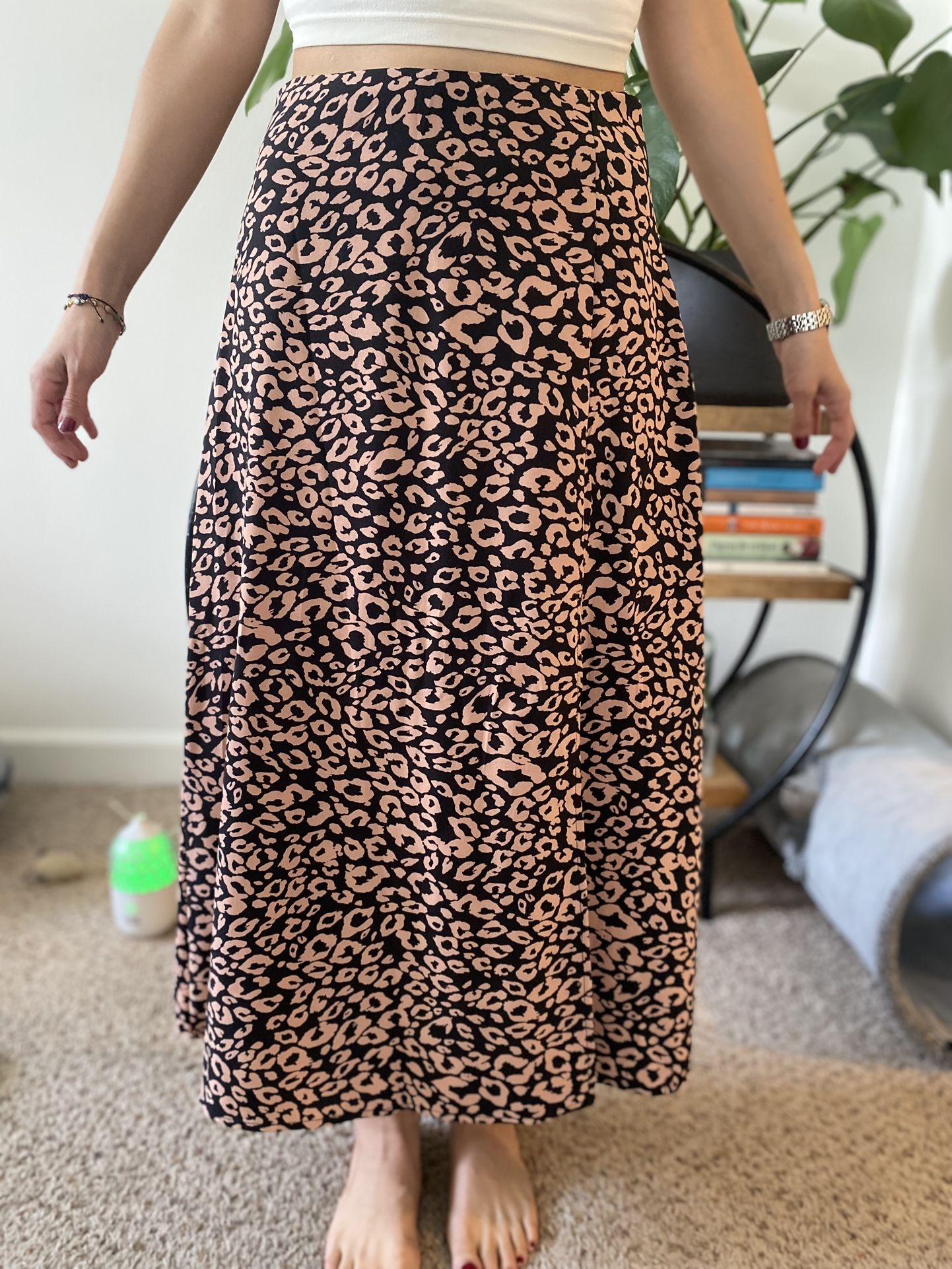 Animal Print Skirt 