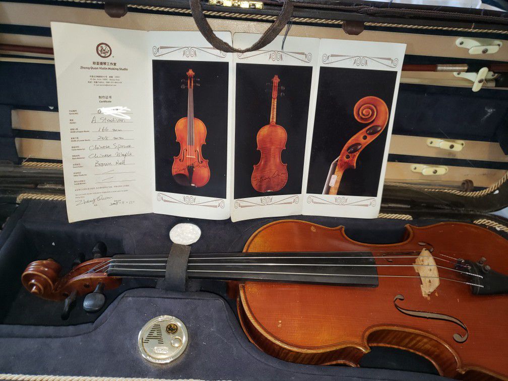 Zheng Quan A. Stradivari violin