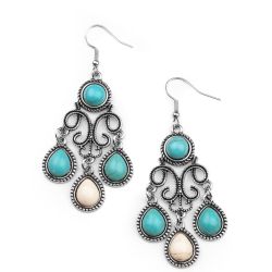 Paparazzi Turquoise Earrings 