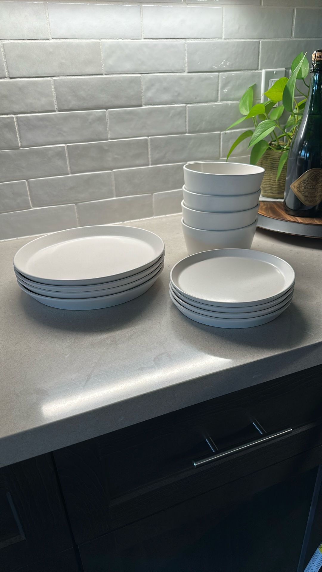 Dinner Plate, Dessert Plate, Bowl And Mug Set