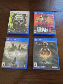 Playstation 5 And 4 Games Lot