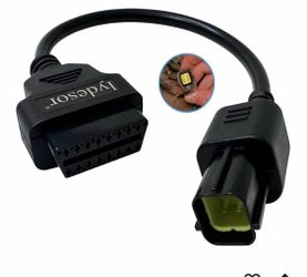 Iydesor OBD2 Motorcycle Diagnostic Adapter Cable