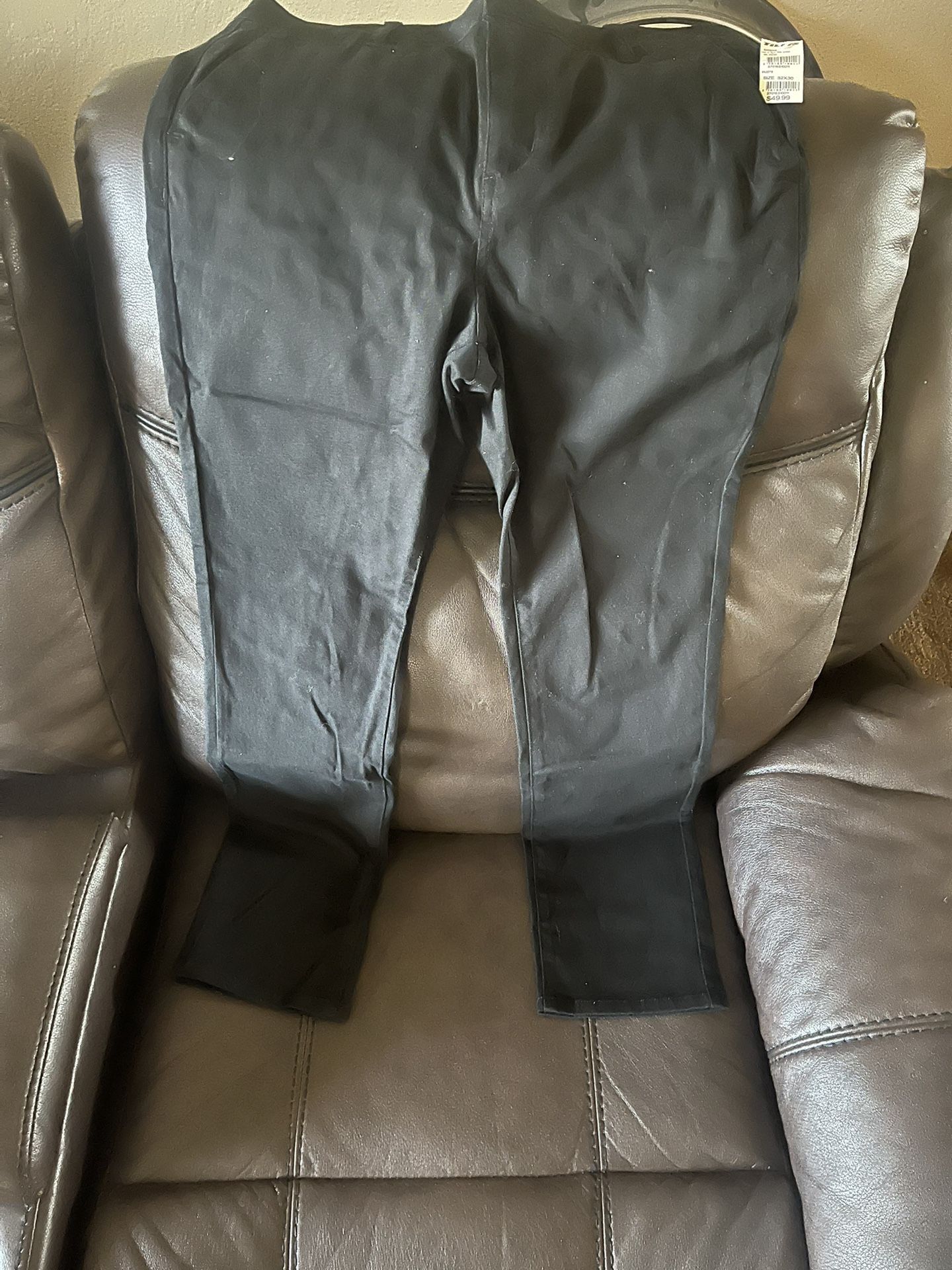 Men’s Black Slim Taper Pants