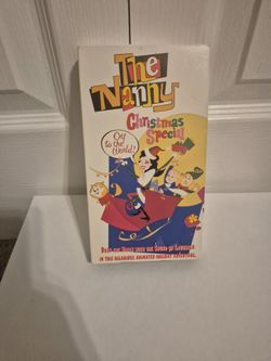 The Nanny - Christmas Special: Oy To The World VHS Tape 1996 Animated - RARE