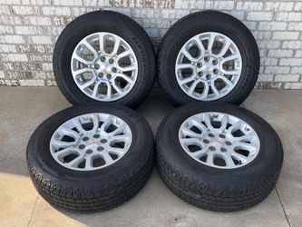 GMC OEM Wheels & Tires – 4 Piece Set