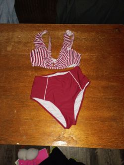 Small red bathing suit
