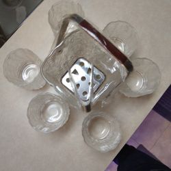 Barware, Ice Bucket Set, Vintage 