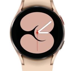Samsung - Galaxy Watch4 Aluminum Smartwatch 40mm BT - Gold. Like new flaws at all. Reason why I don’t put it as new, just don’t have the original pack