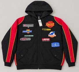 Disney Cars Lightning McQueen Racing Hoodie Jacket