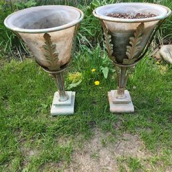 Antique Flower Pot Holder Very Solid