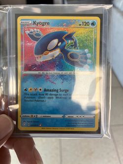 Pokemon Kyogre Amazing Rare Card 021/072