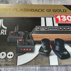 Atari Flashback 12 Gold Retro Game Console