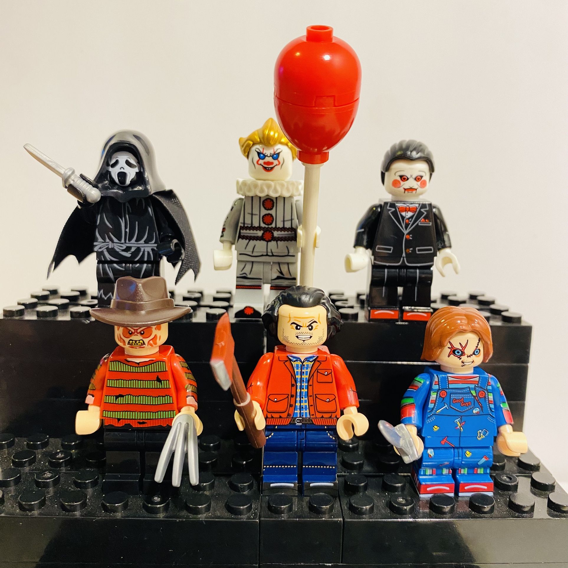 Scary Movie Minifigures Iconic Collectibles | New Custom Lego Compatible Set