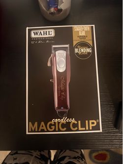 Wahl magic clip almost new clippers barber