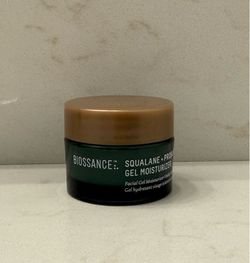 Biossance Squalane + Probiotic Hydrating Gel Face Moisturizer Travel 0.5 fl oz