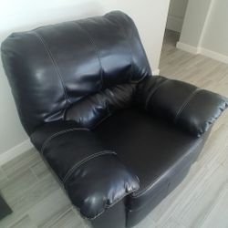 Rocking Leather Recliner