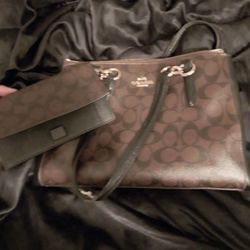 Authentic COACH Purse And Wallet