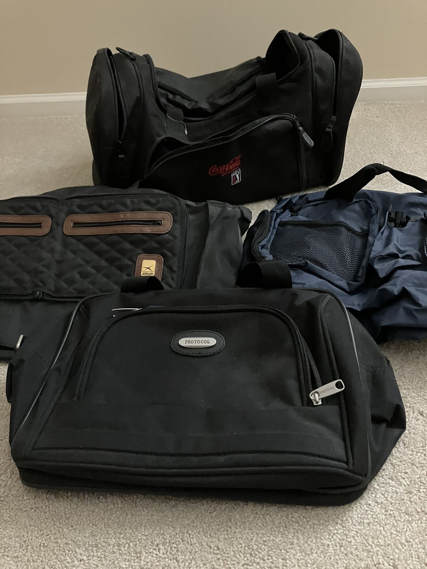 Assorted Duffle Bags