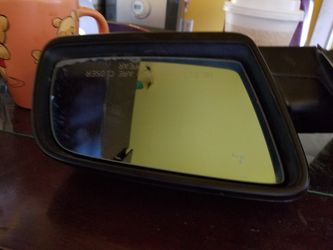 2007 BMW.5351 Black.passenger.right.mirror.electric