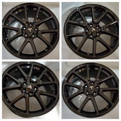 OEM Tesla Model 3 Black 18" Wheels Rims Factory Stock
