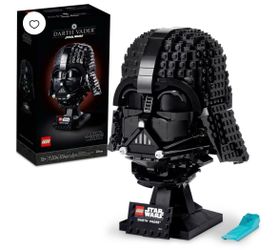 Lego Pre built Star Wars death Vader helmet