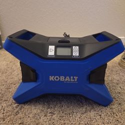 Kobalt 120v & 12v Portable Air Compressor Inflator Tire Pump Nozzle Needles