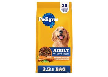 Pedigree Adult Dry Dog Food, Complete Nutrition, Roasted Chicken & Vegetable Flavor, 3.5 lb. Bag