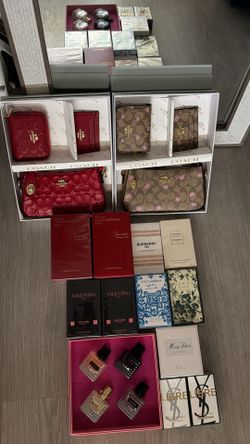 Coach bags, Perfumes