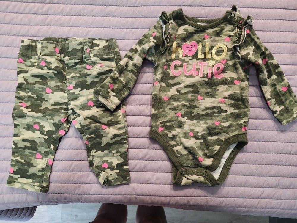 Baby Girl Clothes Camouflage