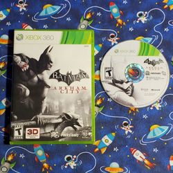 Batman Arkham City Microsoft Xbox 360 Xbox One Tested! Case & Game Same Or Next Day Ship!