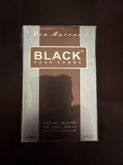 Men Ron Marone’s Black Pour Homme 