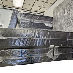 King Two Sided Mattress Sets Boxspring included in Plastic Quantities available